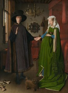 Het portret van Giovanni Arnolfini en zijn vrouw (Het Arnolfini-huwelijk)